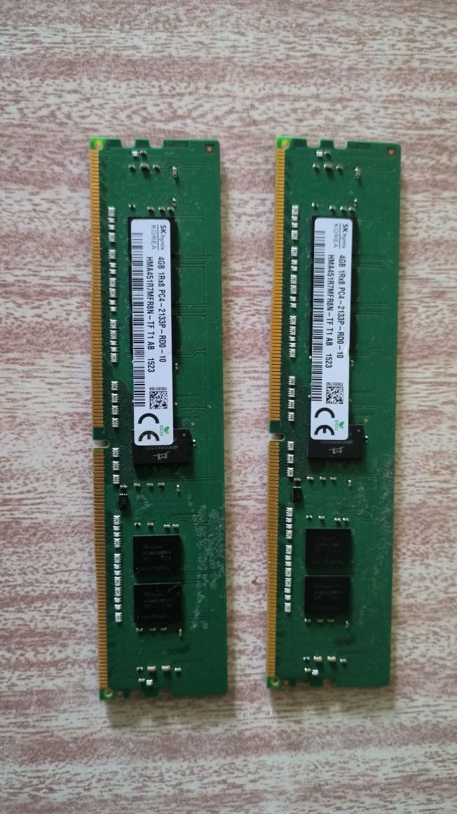 Оперативна пам'ять Hynix 4GB DDR4 1Rx8 PC4-2133P-R