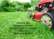 Koszenie traw/ Sprzątanie/ utrzymanie terenów zielono/przemysłowych
