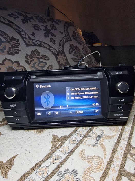 Штатная магнитола Toyota corolla e170 bluetooth Toyota Touch