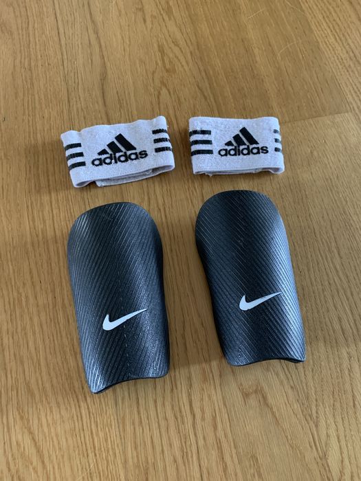 Ochraniacze Nike i opaski Adidas