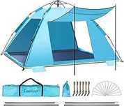 Tenda de Campismo de Praia Instantânea para 4-5 Pessoas