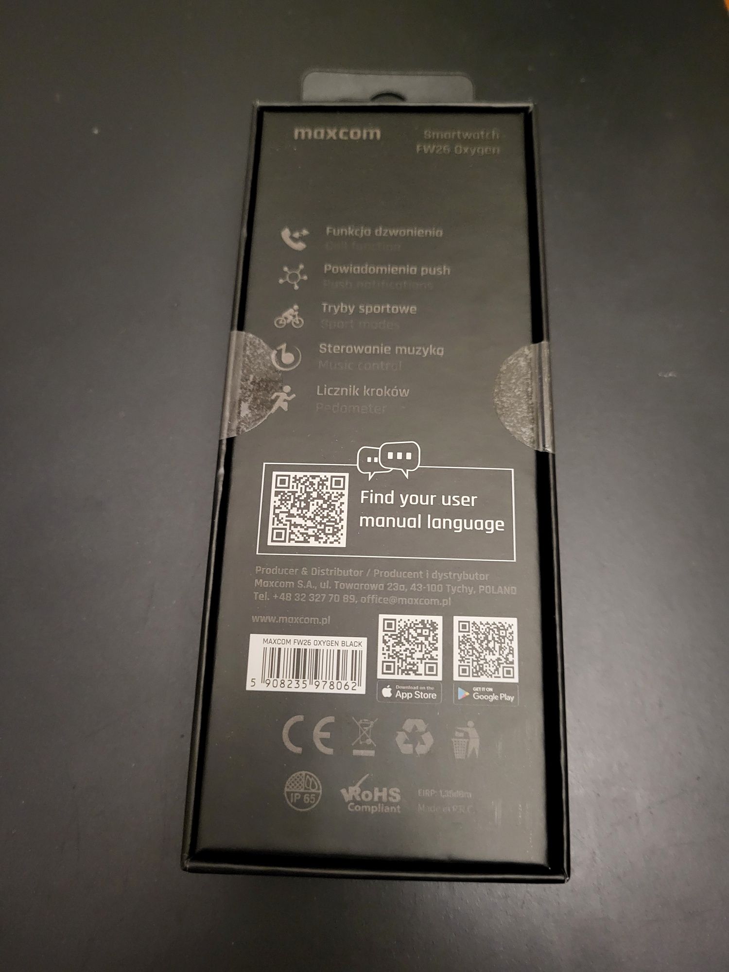 Smartwatch Maxcom Oxygene FW26