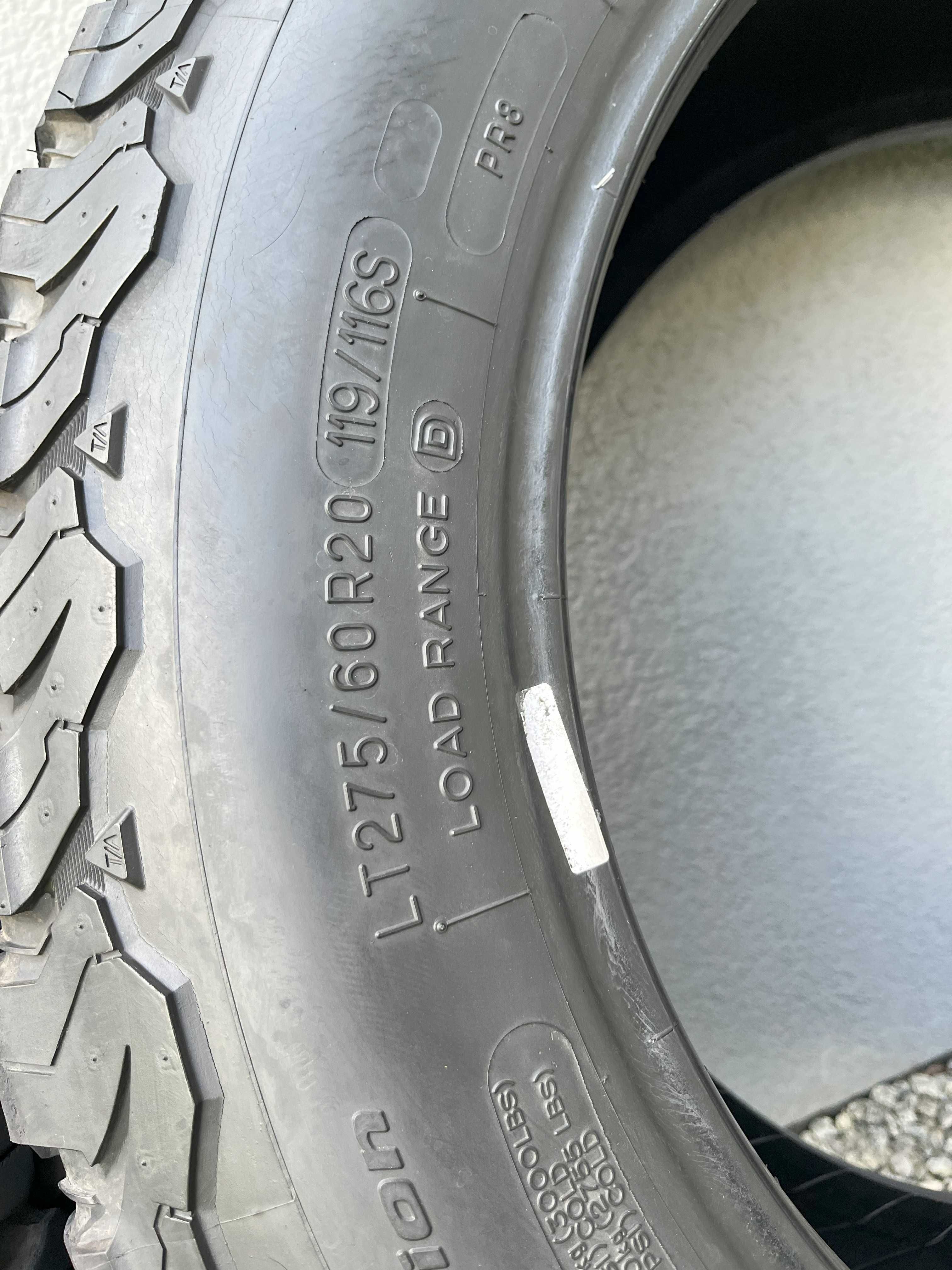 Opony BFGoodrich All Terrain T/A K02 275/60 R20