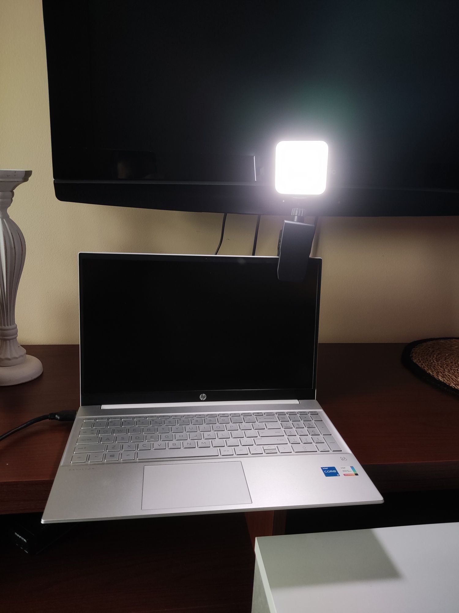 Lampa do nagrywania YouTube filmów do telefonu laptopa