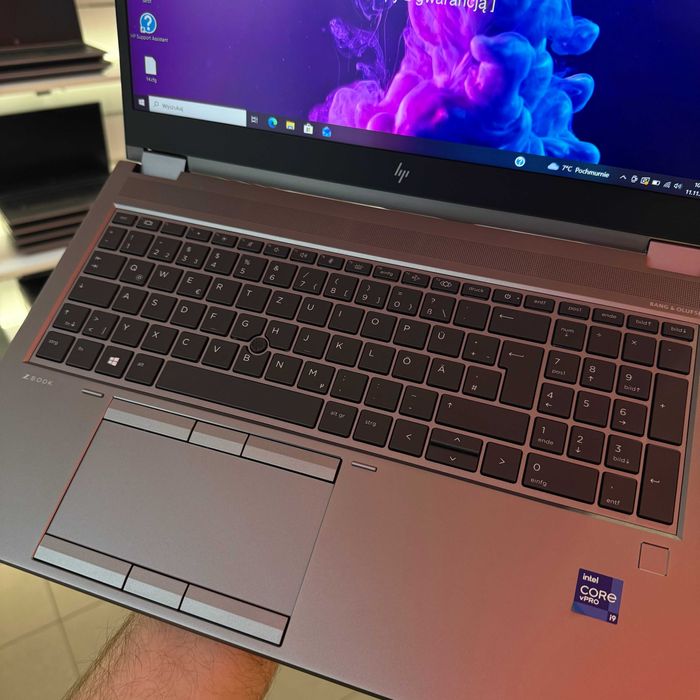 Laptop HP ZBook Fury 15 G8 i9-11950H RTX A4000 8GB 64GB RAM 1TB SSD