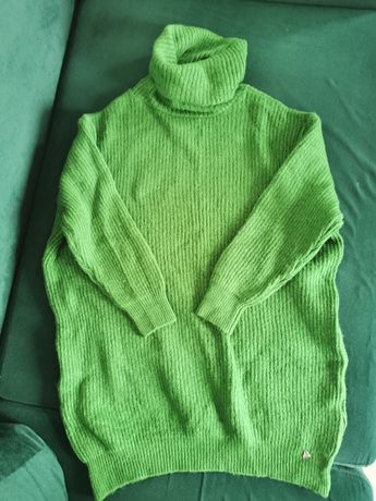 Sweter zielony rozmiar M/L