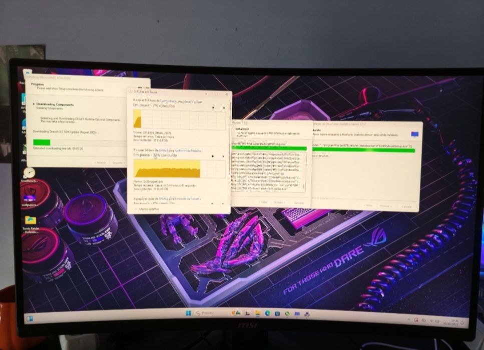 Pc | Torre Gamer Ryzen 7 2700 8GB + Disco 512GB + Gráfica Nvidia roda