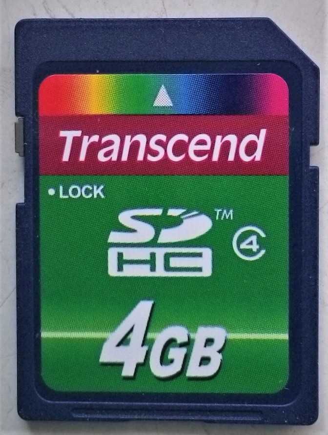 КАРТА памяти Transcend 4GB