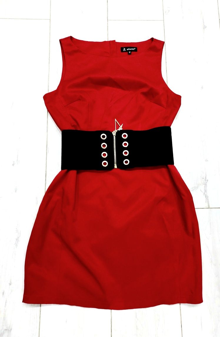 Attentif elegancka czerwona sukienka  roz. M