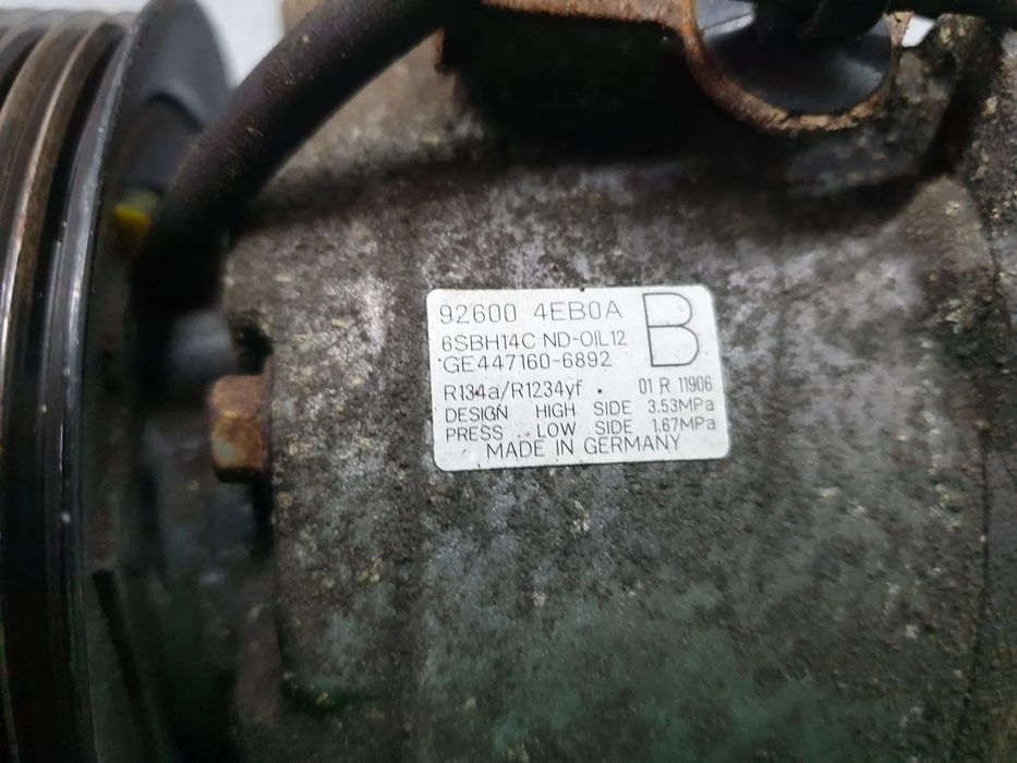Compressor AC NISSAN Qashqai II (J11)