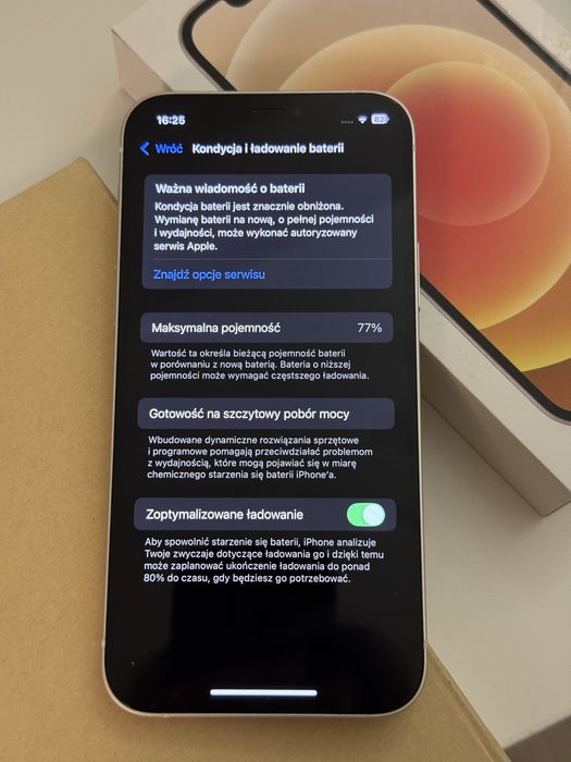 iPhone 12 128GB biały