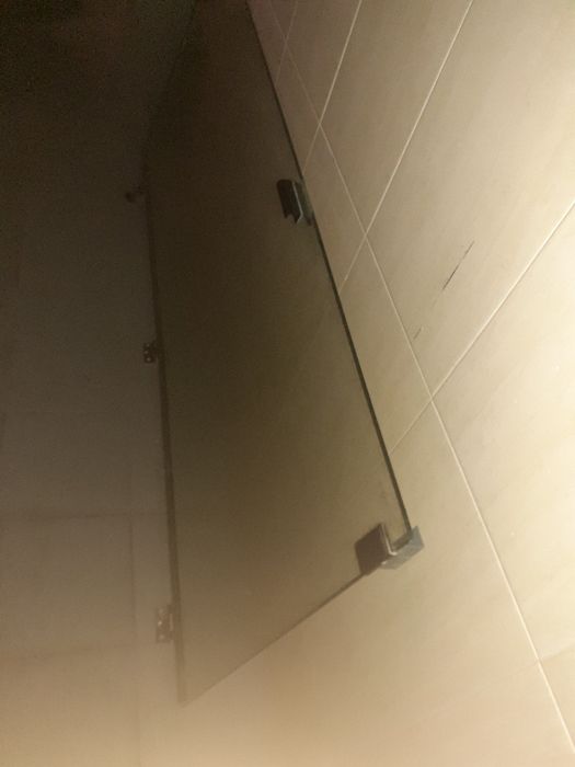 Porta de vidro 1.95 x0.80 com aro inox