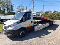 Iveco DAILY 72c18 70c18 Dmc 7200kg LAWETA PLATFORMA HYDRAULICZNA -EUROTECHNIK-Pomoc drogowa JEDYNA taka na NIEMIECKI rynek BLOKADA MOSTU PNEUAMATYCZNE ZAWIESZENIE...