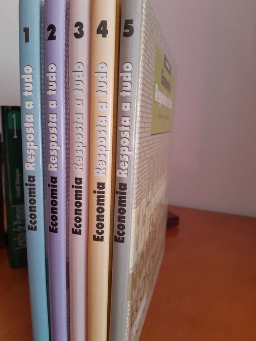 5 volumes - Economia Resposta a tudo