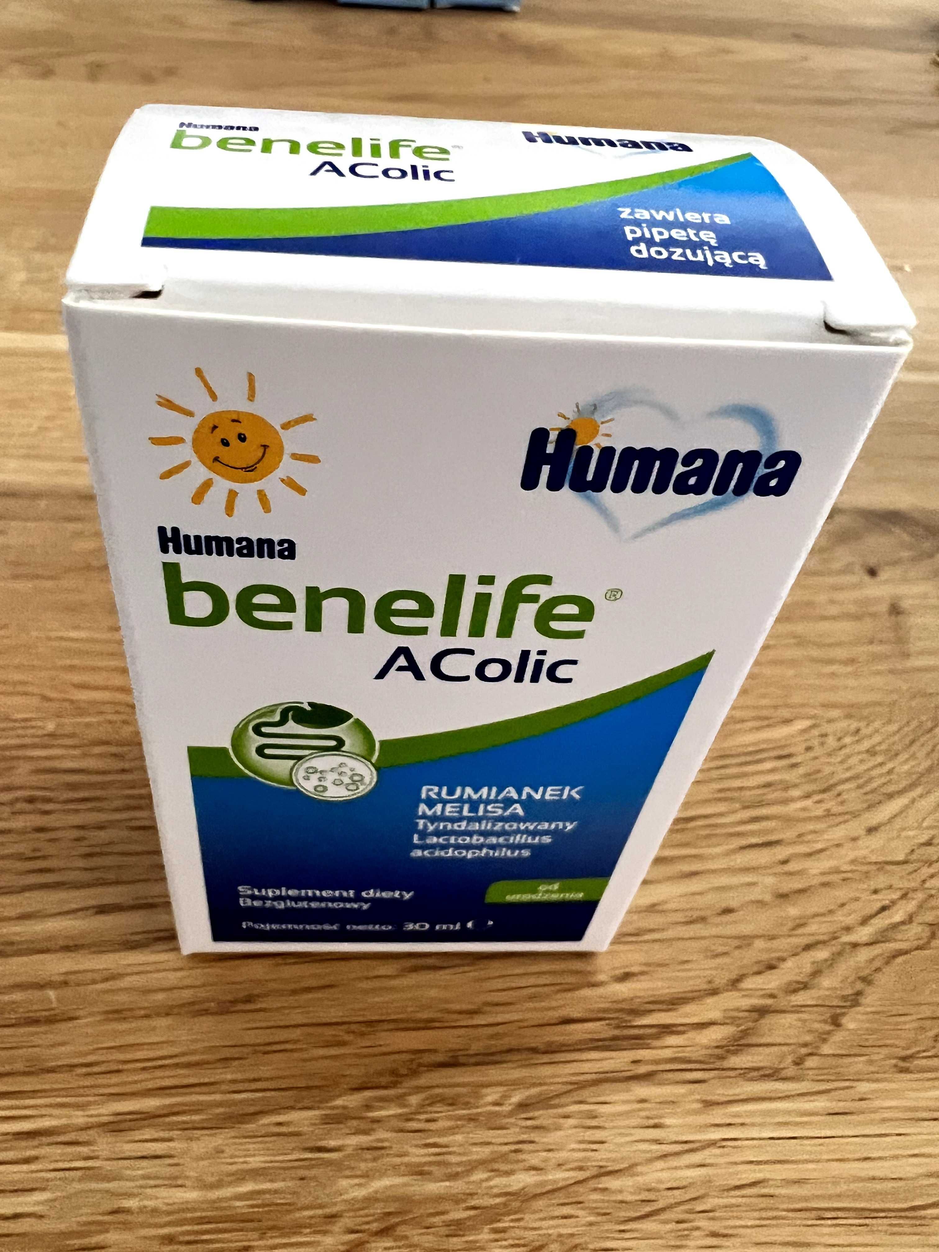 Humana benelife AColic Preparat na kolki dla niemowląt