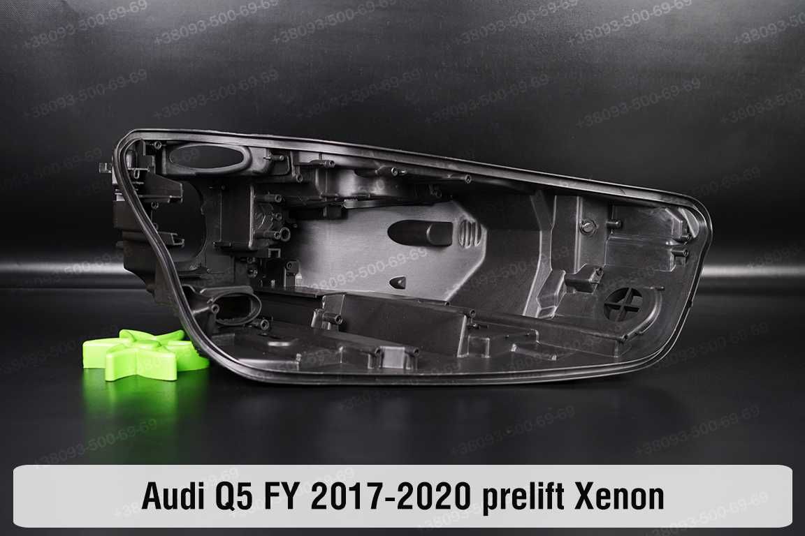 Корпус фары Audi Q5 FY SQ5 скло фар Ауди Ку5 стекло 2017-2023 световод