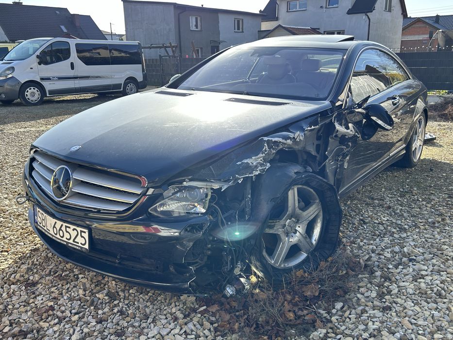Mercedes CL 500 5.5 V8 Uszkodzony ZAMIANA