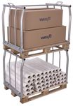 Nadstawka Paletowa Metalowa z 2 Wspornikami | Do Palet 120x80 cm