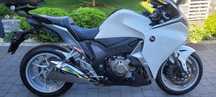 Honda VFR 1200 Biała perła, Po dużym serwisie   Kat A1