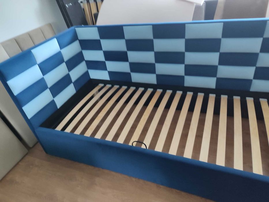 8 Łóżko tapicerowane pikowane 140, 160, 180 x 200 stelaż producent