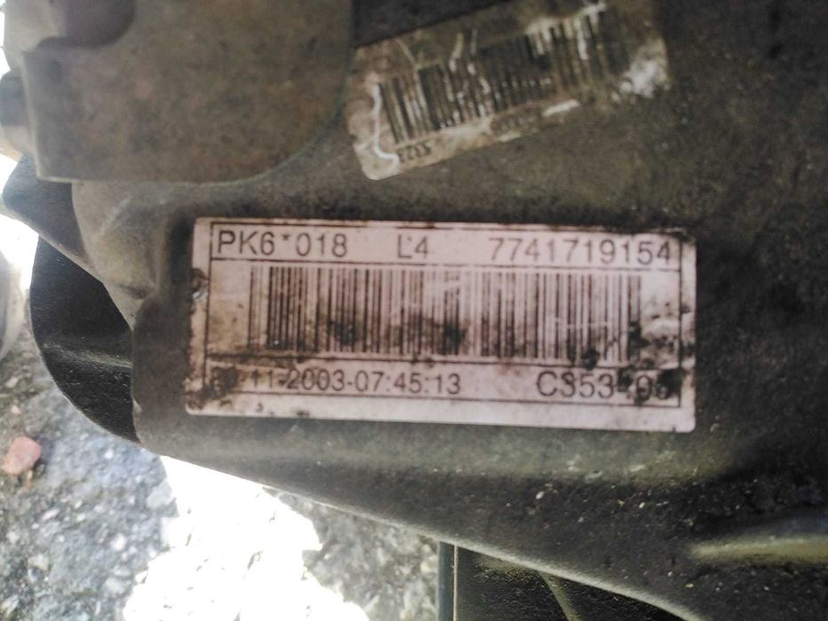 Caixa de Velocidades Renault Laguna II 1.9 Dci PK6 018