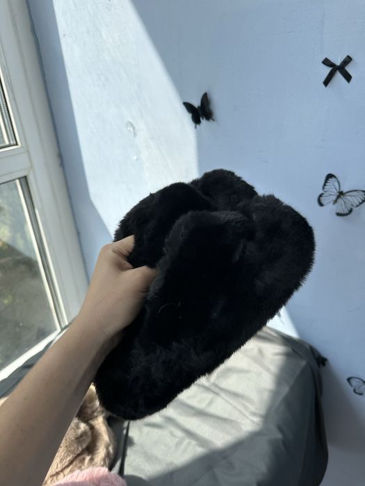 Нові пухнасті капці, тапки