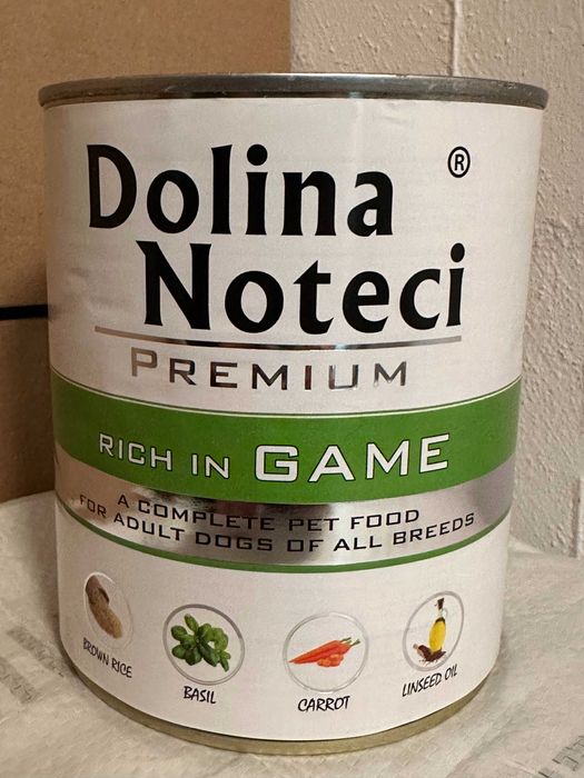 Dolina Noteci Premium mokra karma dla psa bogata w dziczyznę 12 x 800g