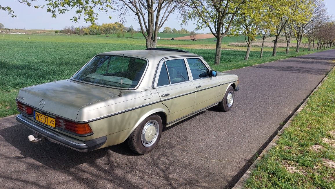 Mercedes w123 250 automat, klimatyzacja, tempomat, elektryczny szyber