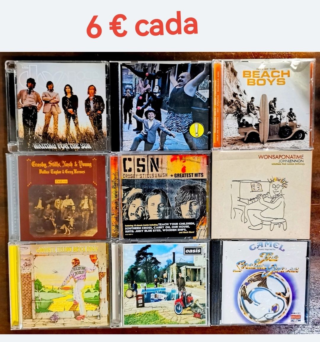 Sortido de CDs a partir de 3 euros