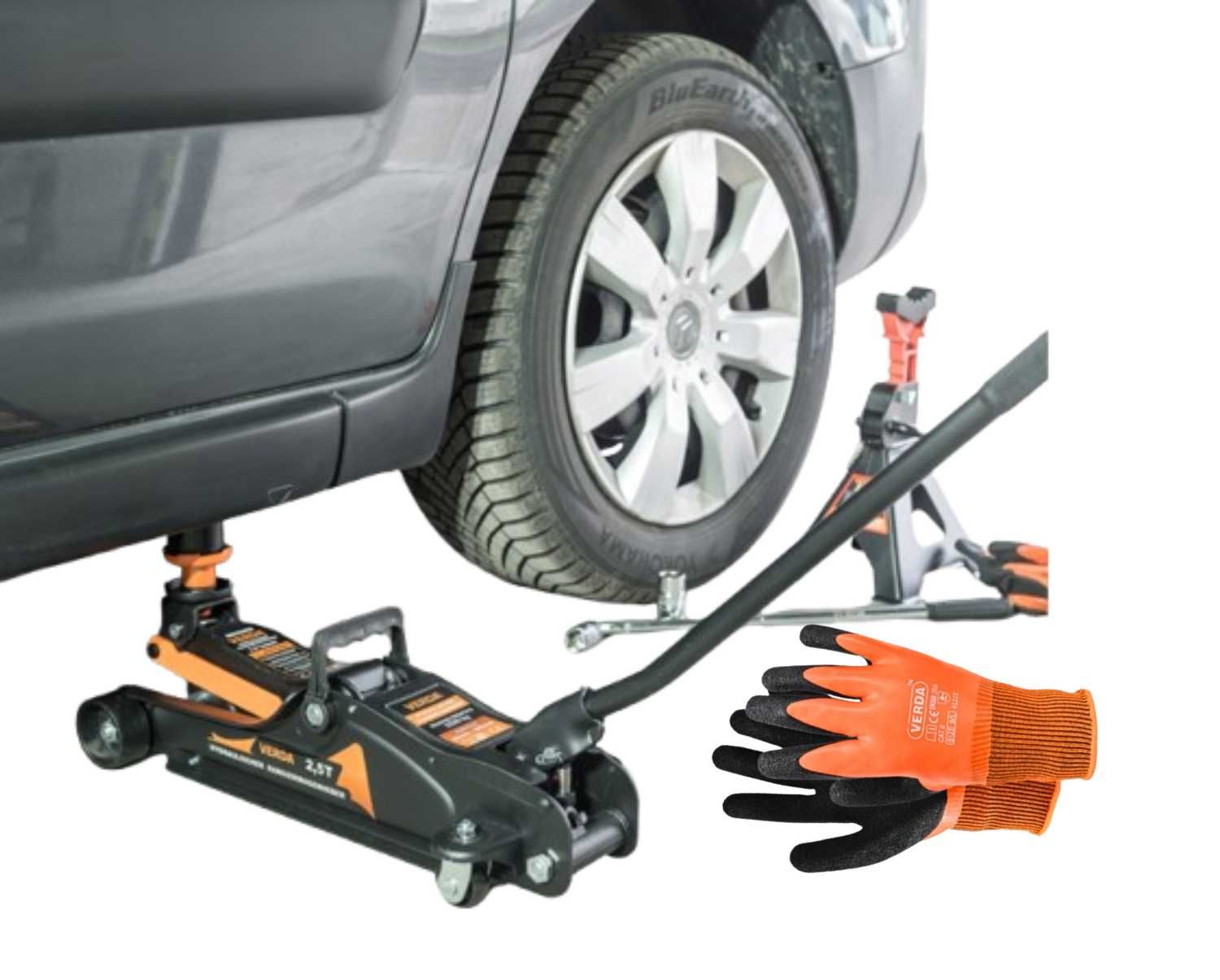 Podnośnik HYDRAULICZNY 2500kg Lewarek 2,5T IDEALNY do GARAŻU + GRATIS!