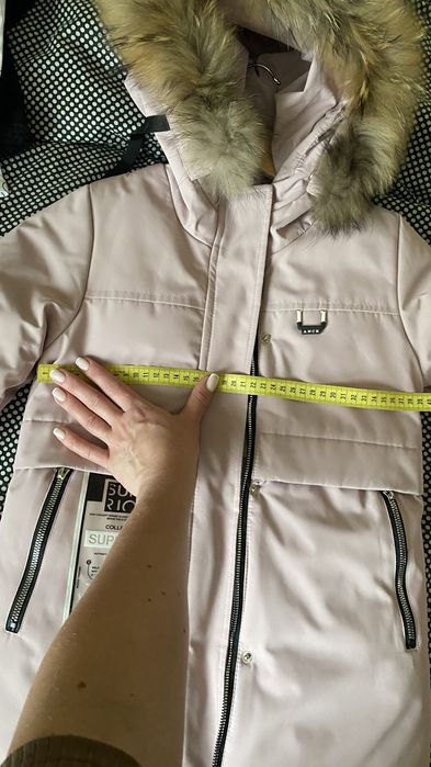 Зимовий плащ в ідеальному стані 122 см