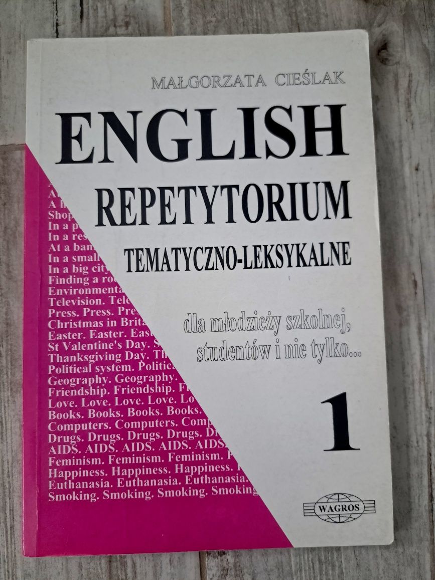 Repetytorium język angielski temtyczno-leksykalne