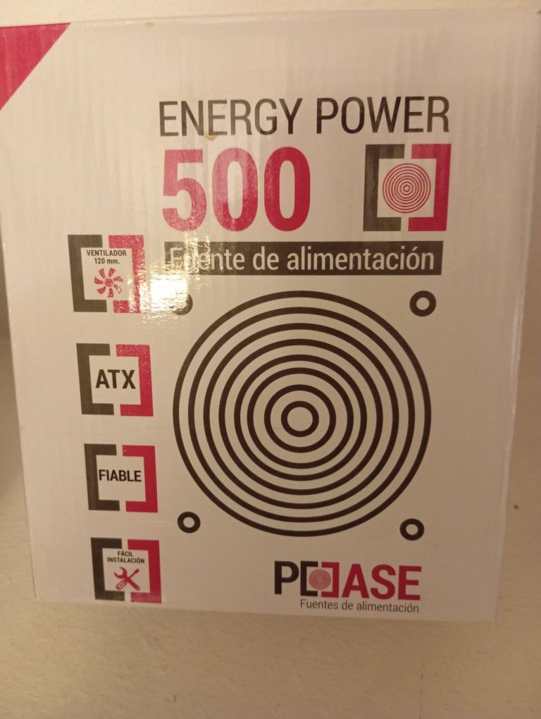 Fonte de alimentação de 500v nova