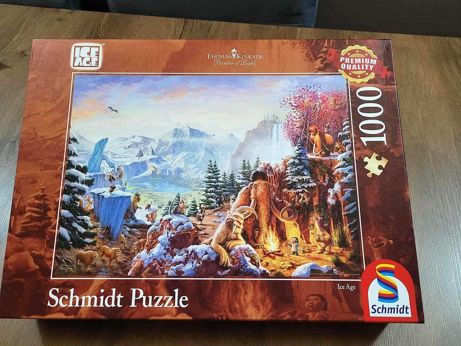 Puzzle Schmidt 1000 el. Thomas Kinkade -Epoka lodowcowa