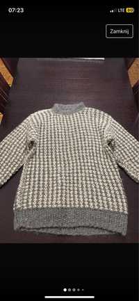 Sweter góralski z owczej wełny