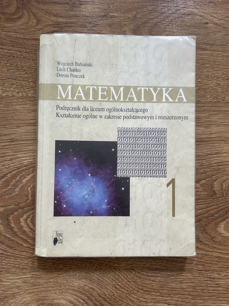 MATEMATYKA 1 Podręcznik dla Liceum Ogólnokształcącego