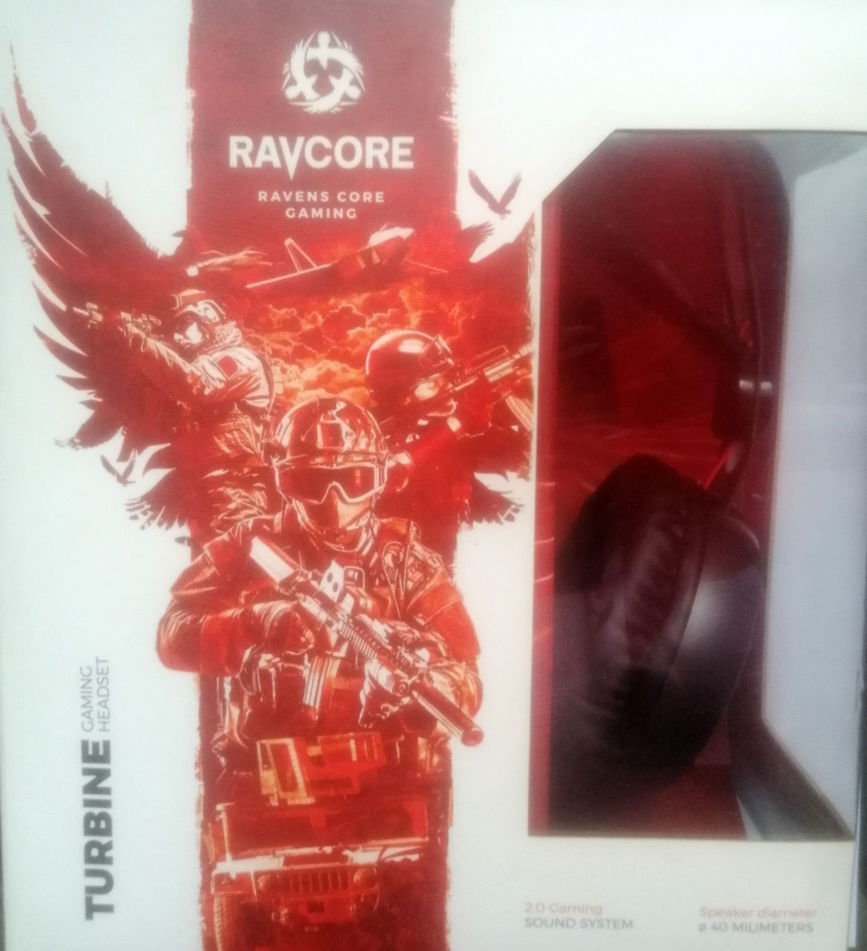 Słuchawki Ravcore Turbine Gaming Headset