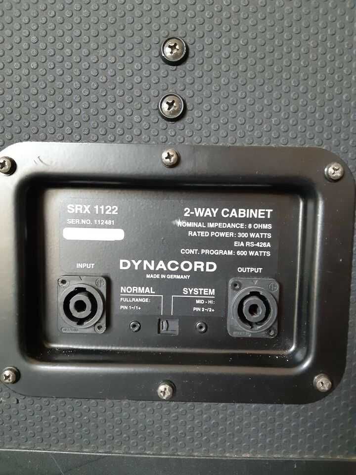 2 x Dynacord SRX1122 jak Electro Voice + pokrowce .