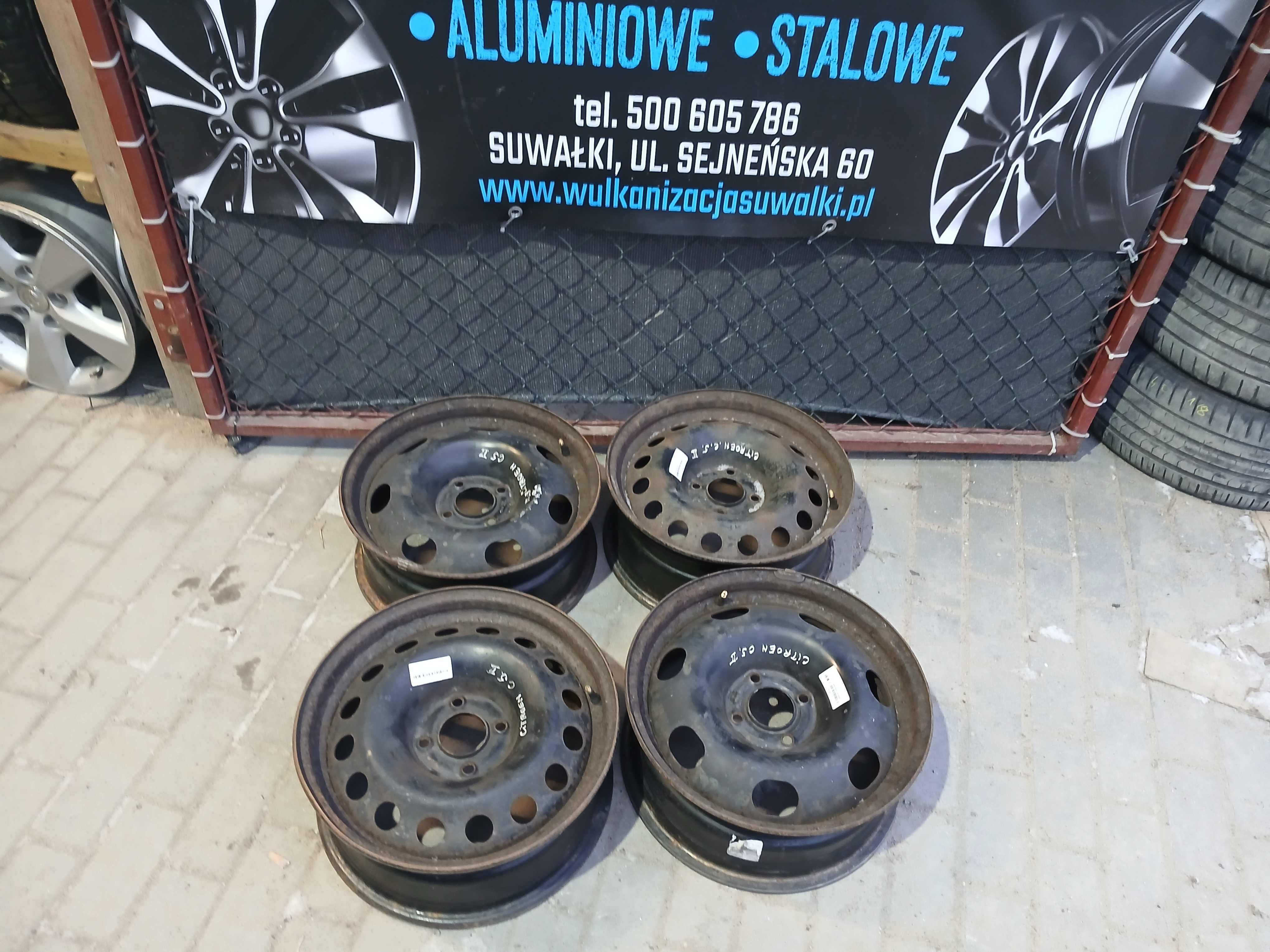 4x felgi stalowe 16 4x108 Citroen Berlingo C3 Elysee C4 Peugeot 208. 3