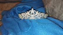 Conjunto colar e tiara para noiva novos