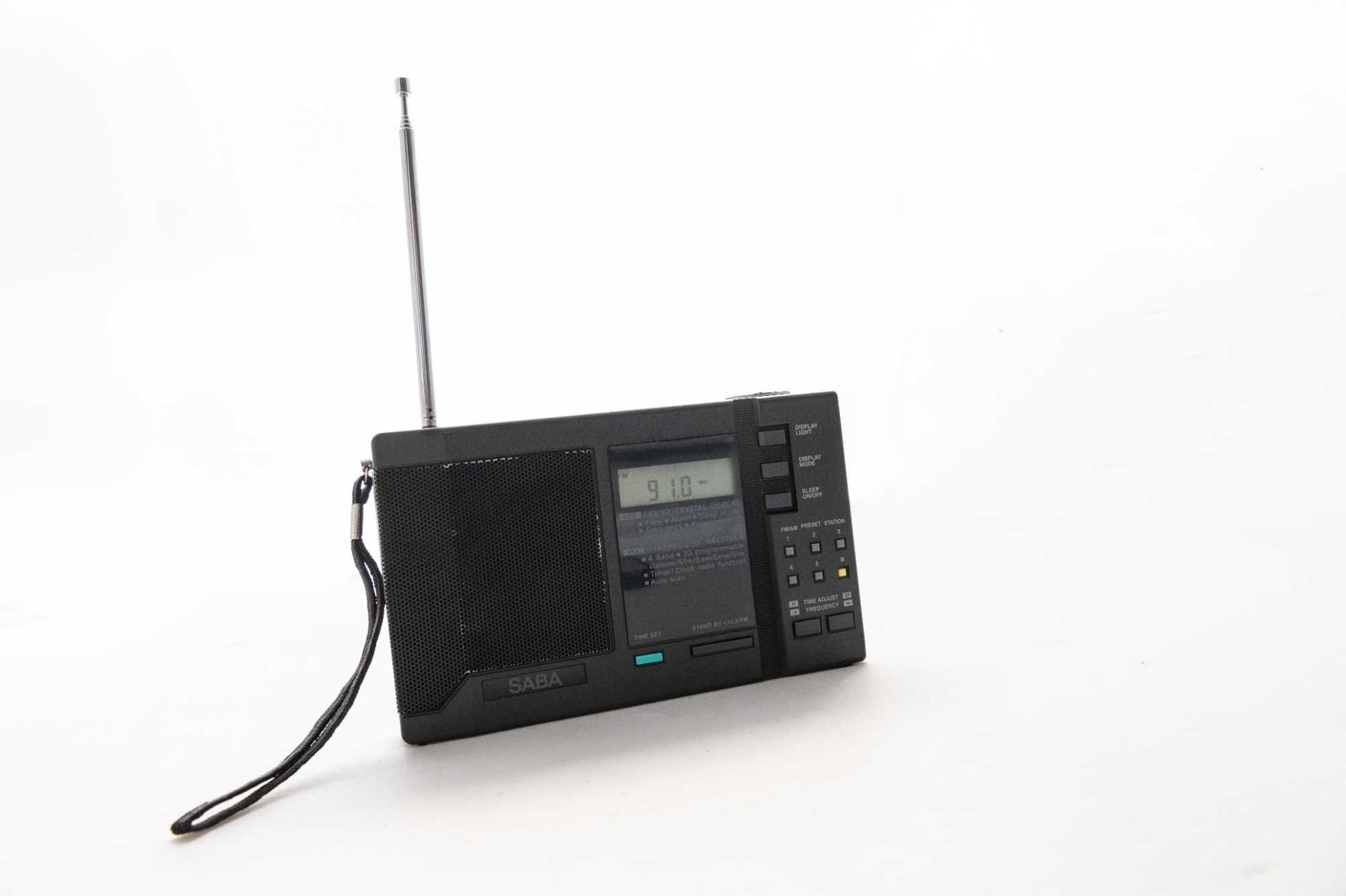 Radioodbiornik syntezatorowy z budzikiem SABA RX 160 PLL