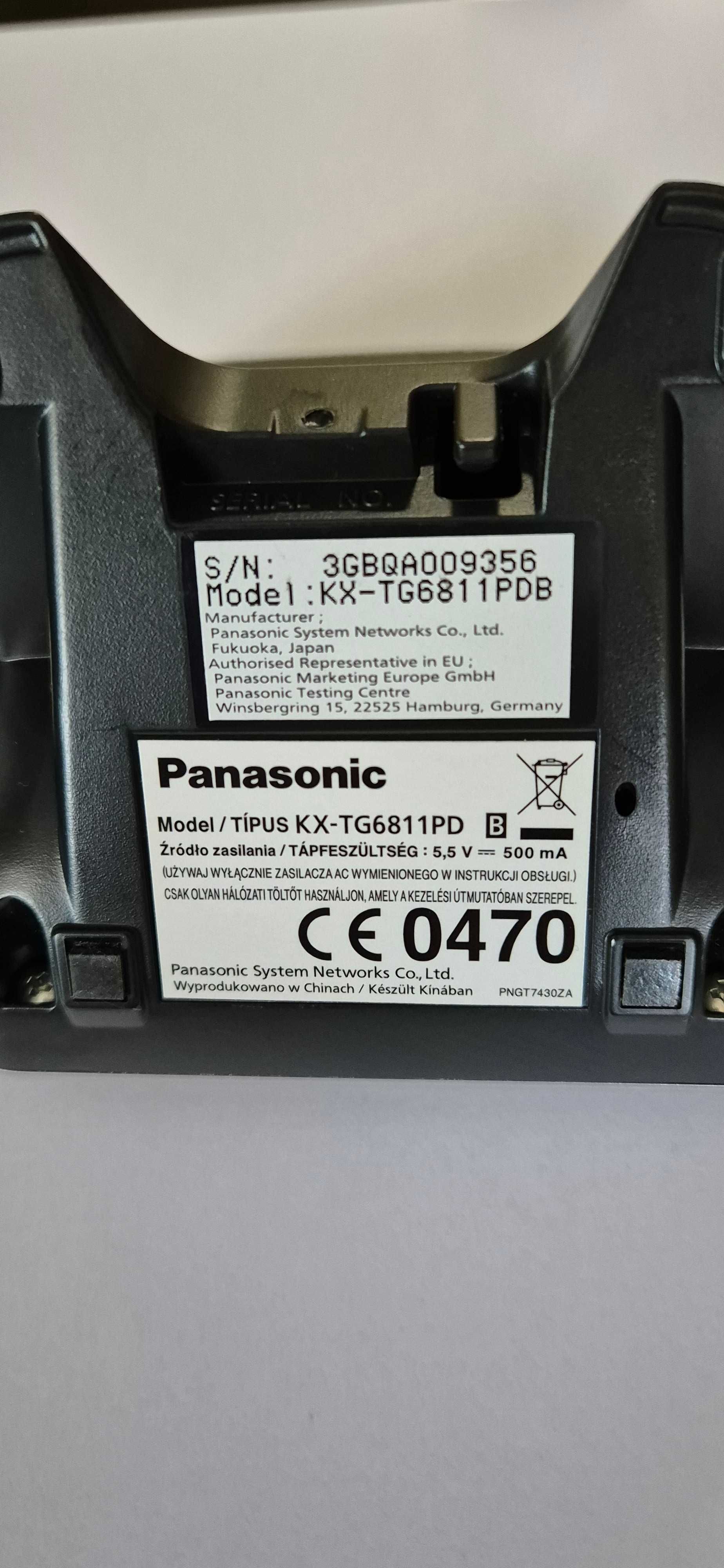 Telefon Panasonic KX-TG6811PDB