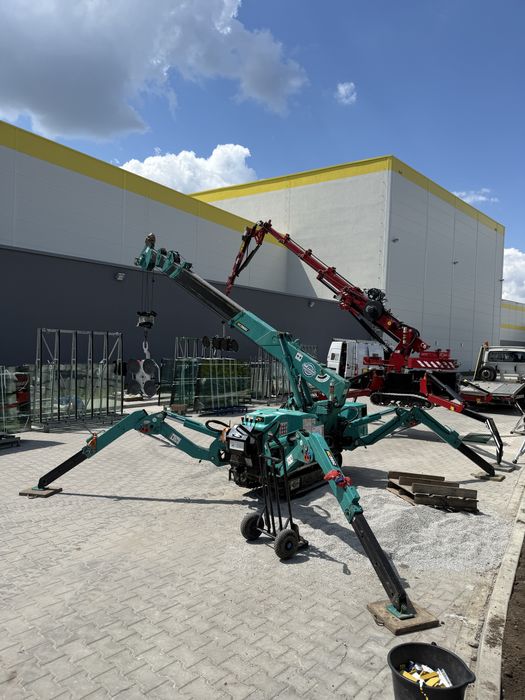 Mini żuraw 18m HDS Dźwig Dekarski 32m Smartfift