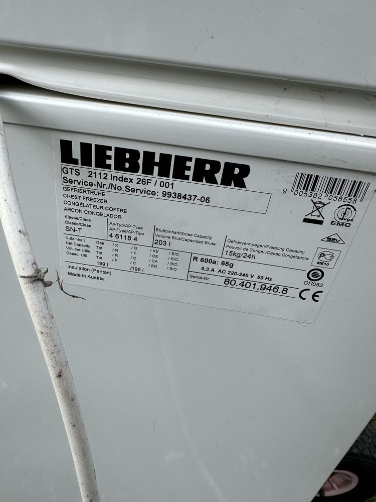 Zamrazarka liebherr