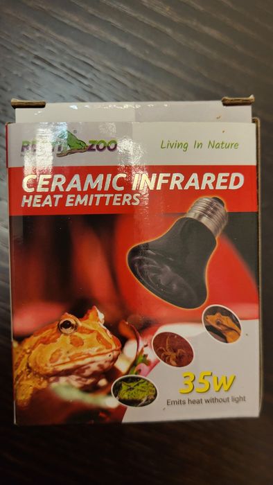 Nieużywany Emiter promiennik ceramiczny 35W do terrarium Repti Zoo