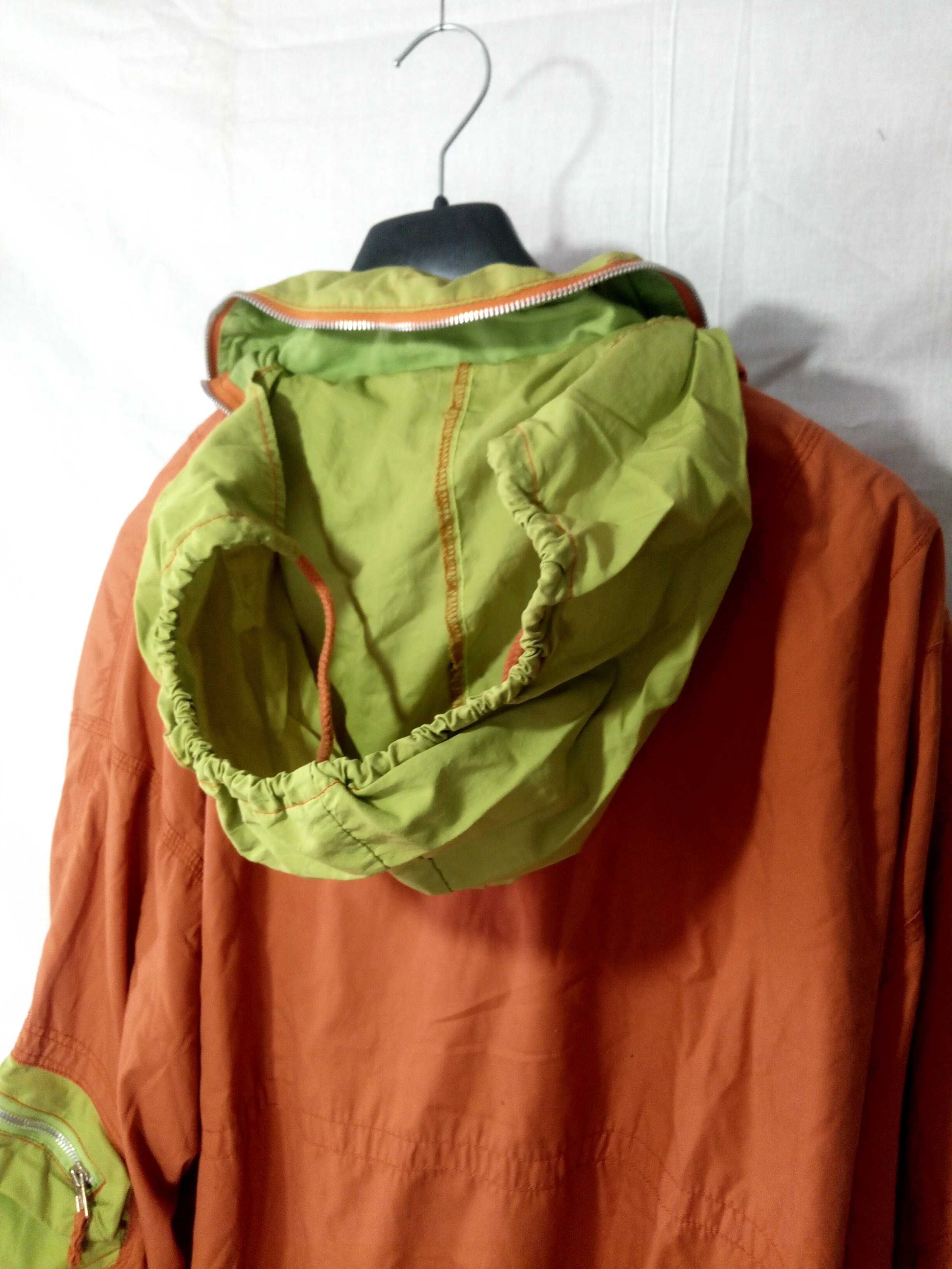 Куртка-Штормівка помаранчевого (цегляного) кольору