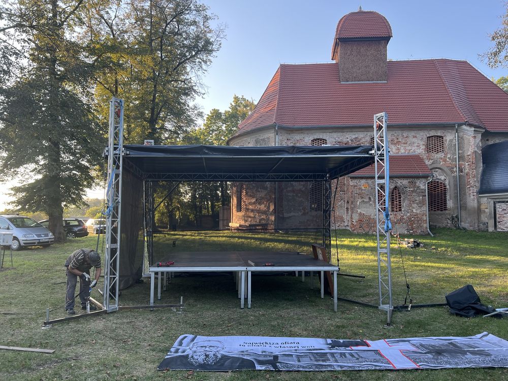 Scena, dźwięk, światło, ekran led , wynajem + obsługa