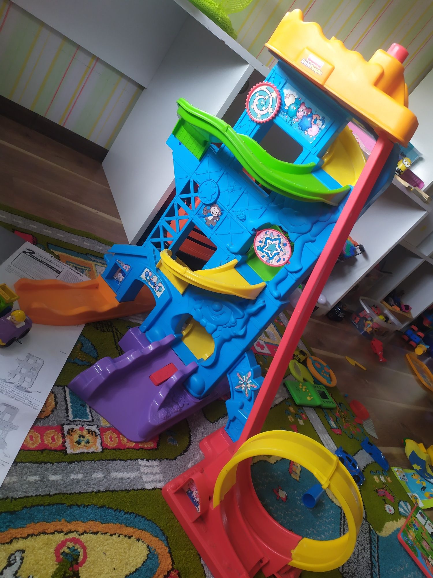 Fisher price трек не конструктор