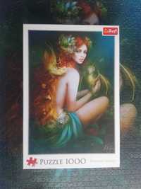 Puzzle trefl 1000 elementów Przyjaciółka smoków