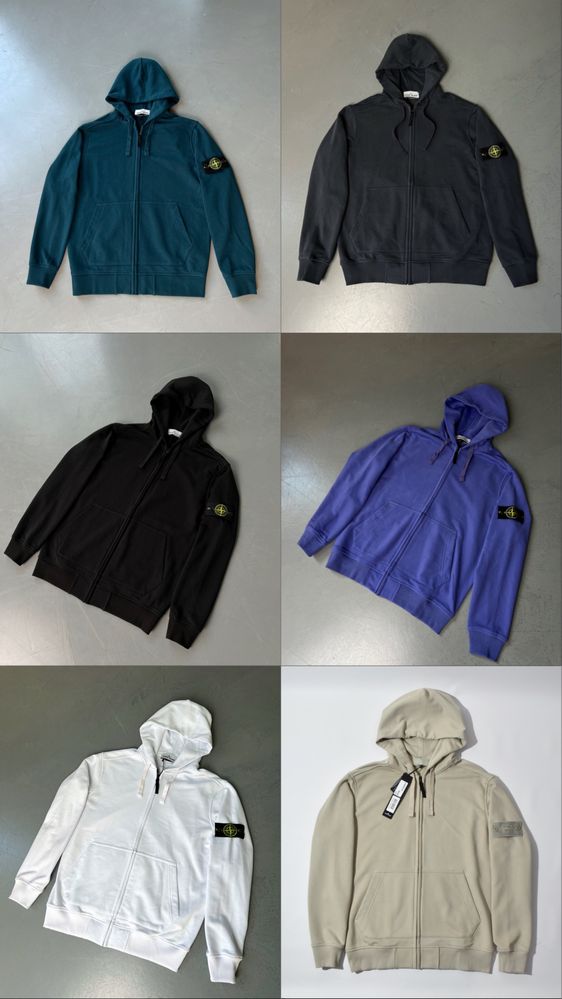 Зіп худі Stone Island/zip худі стон айленд/кофта стон
